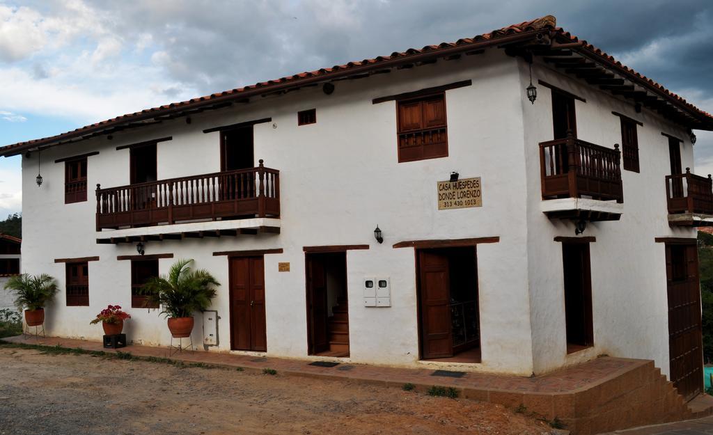 Hospedaje Donde Lorenzo Barichara Ngoại thất bức ảnh